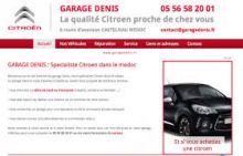 GARAGE  CITROEN  Castelnau Médoc  Garage denis